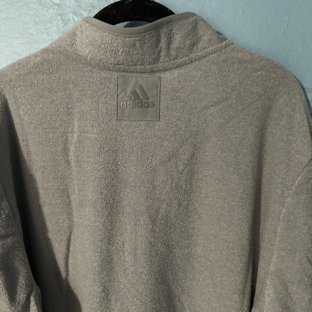 Adidas Primegreen Pocket Quarter-Zip Pullover - Picture 6 of 7
